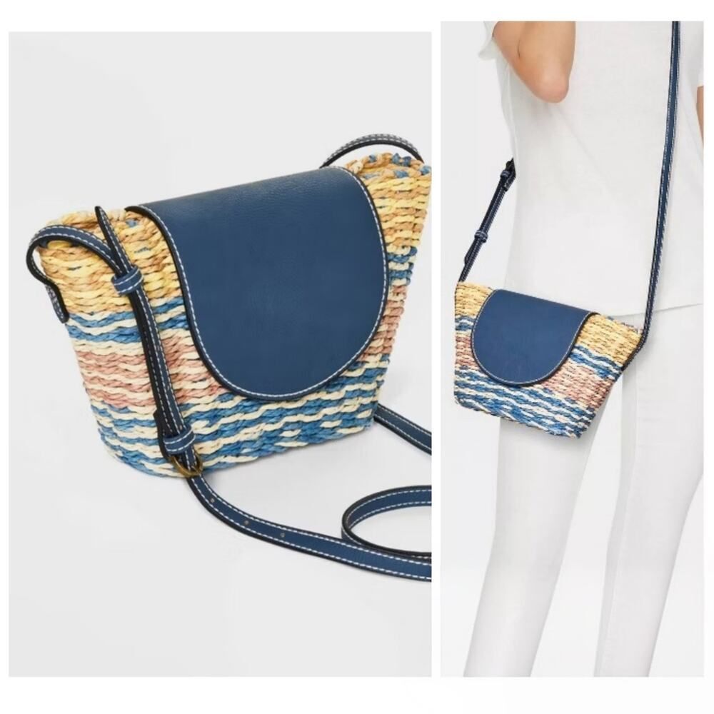 Universal Thread woven boho straw shoulder bag